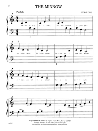 The Minnow (for left hand alone) - Piano Solo