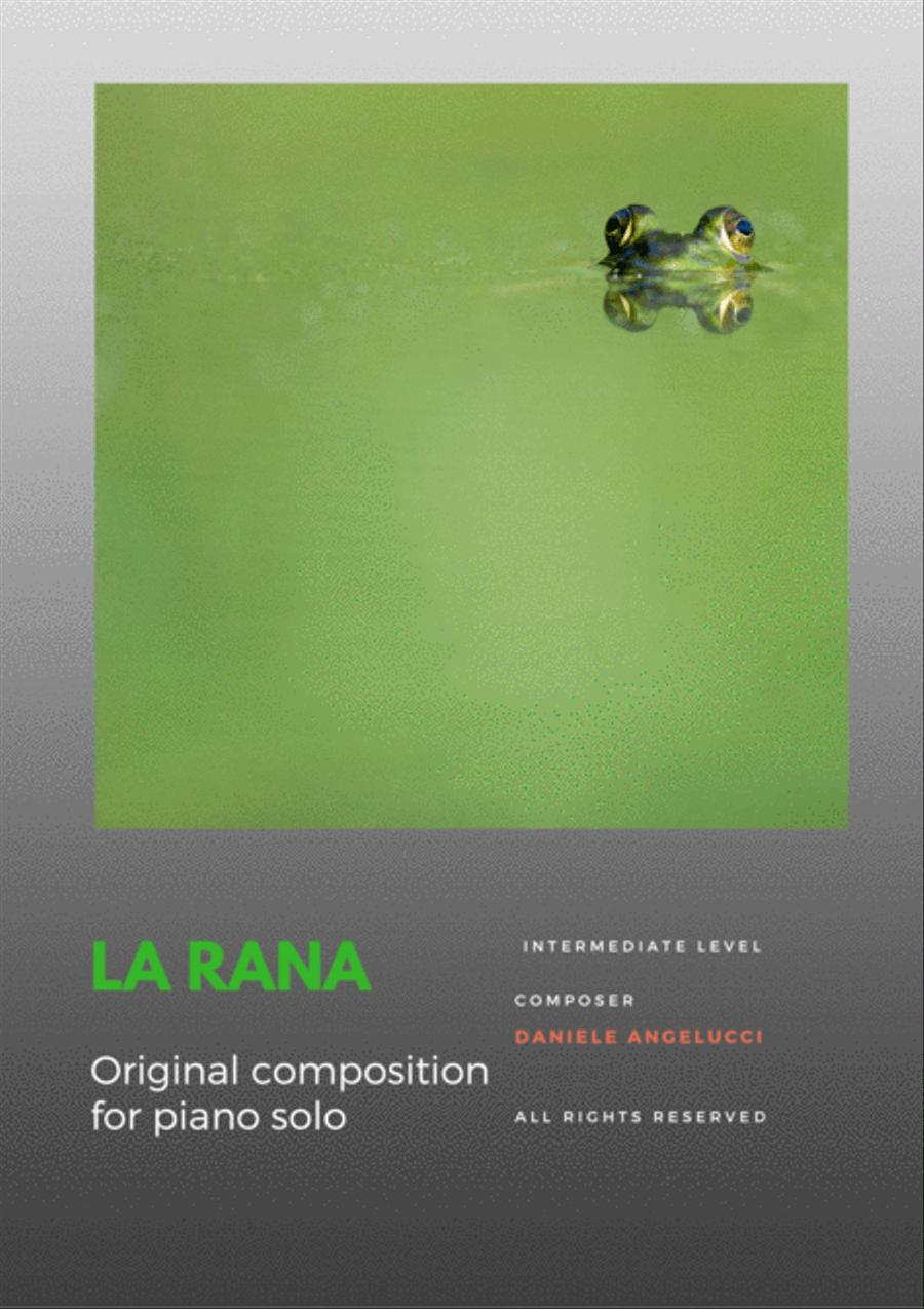 LA RANA (THE FROG) Piano Method scores gallery preview page 1