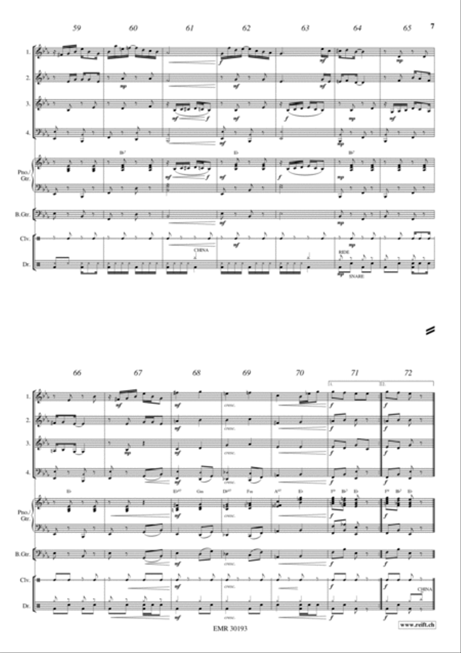 The Sycamore The Sycamore Woodwind Quartet scores gallery preview page 6