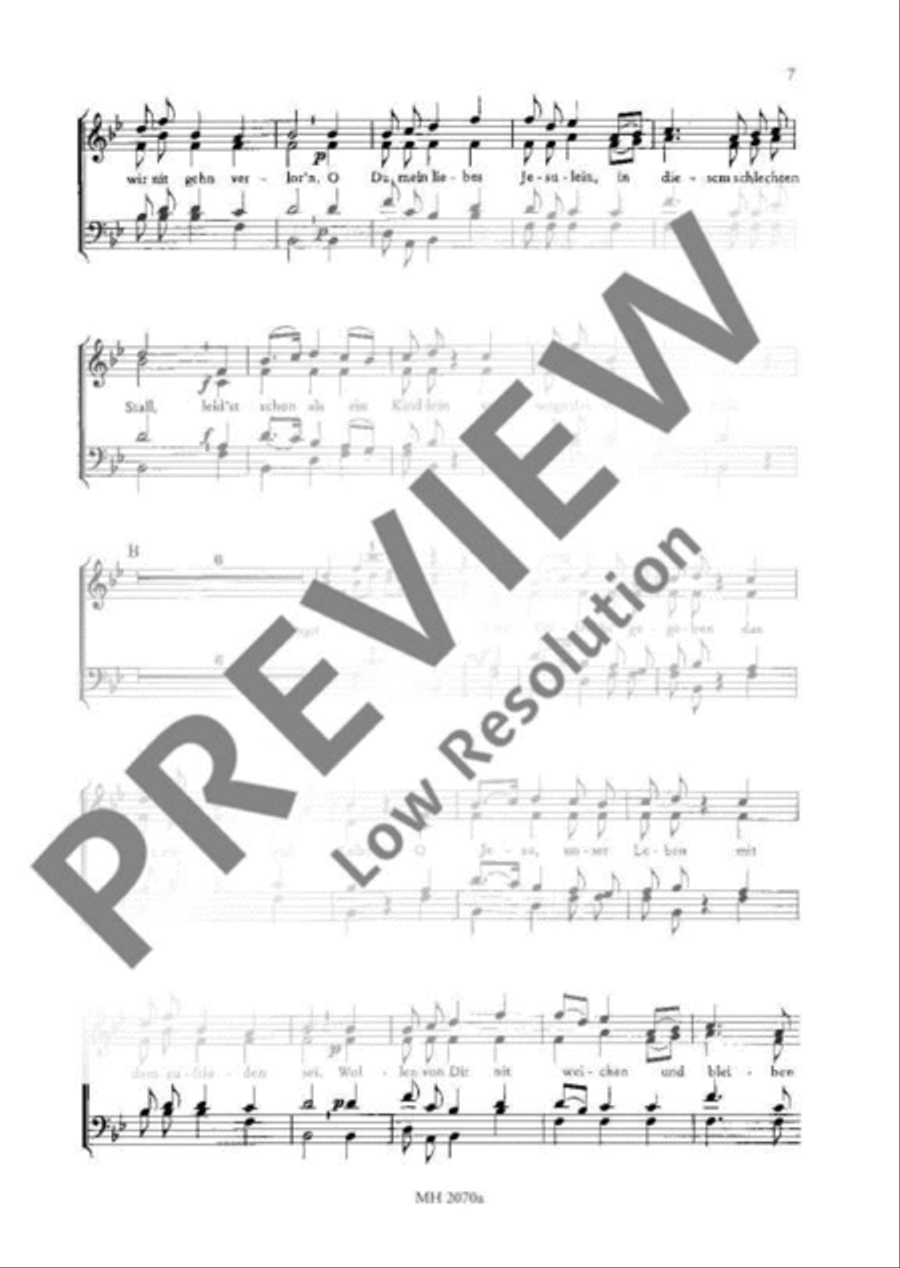 Wössener Weihnachtsmesse Wössener Weihnachtsmesse Mixed Choir scores gallery preview page 8