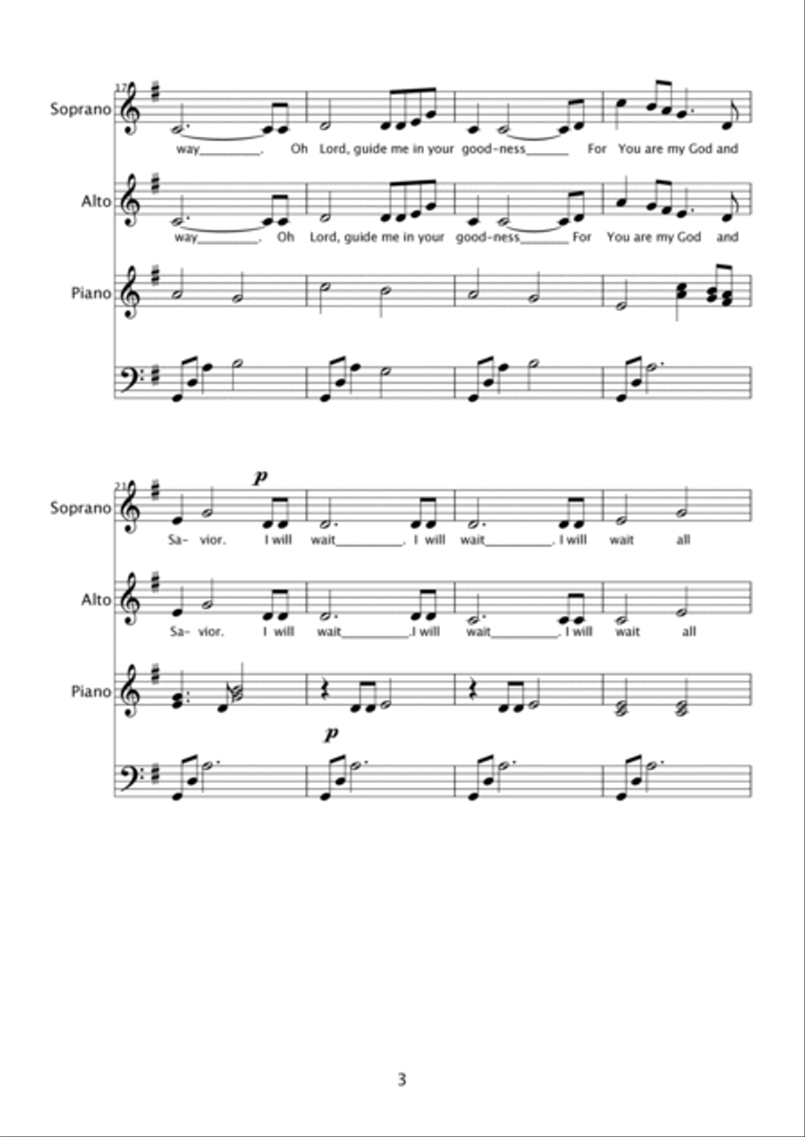 I Will Wait SA scores gallery preview page 3