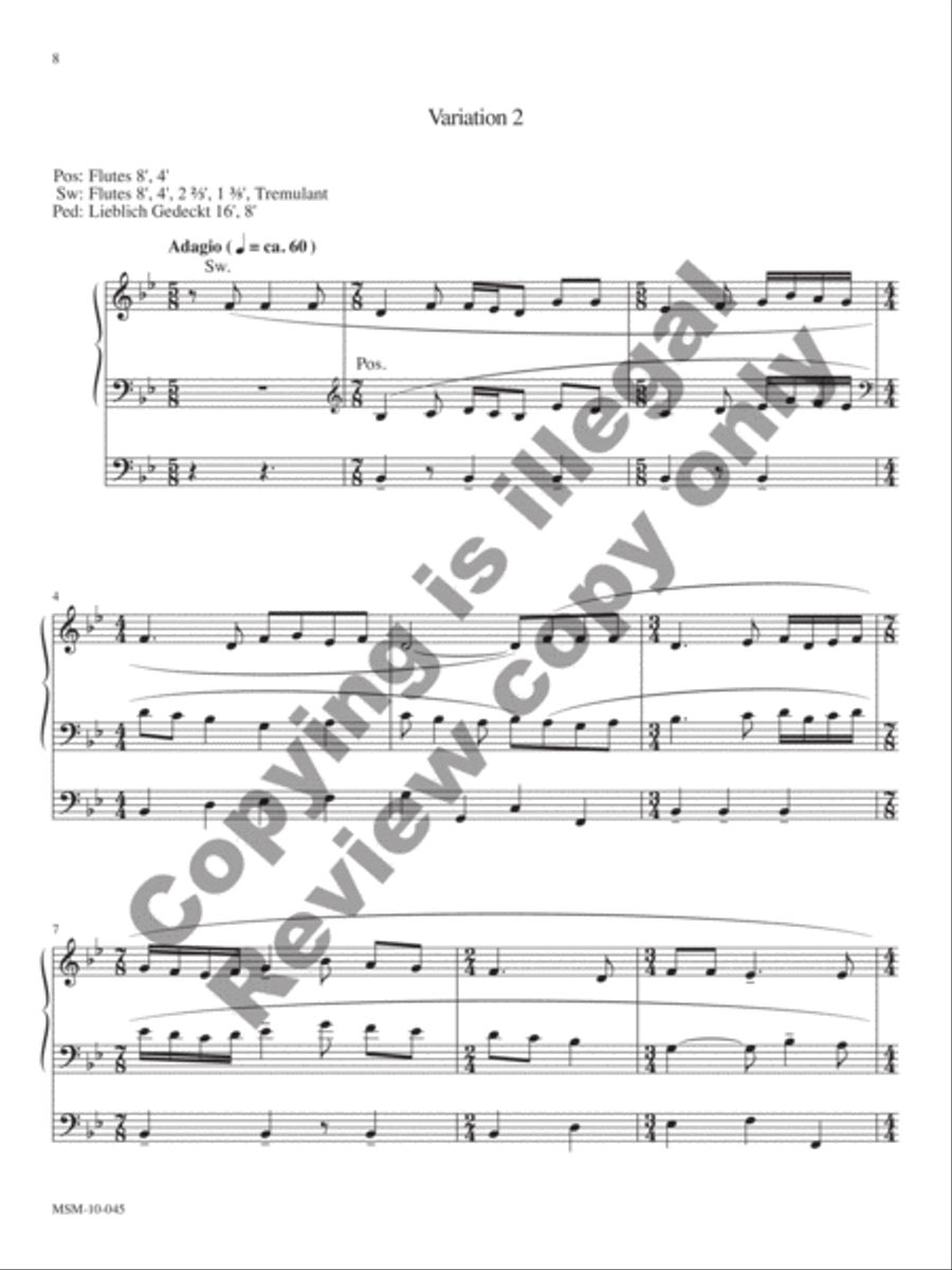 Then Sings My Soul Organ scores gallery preview page 5