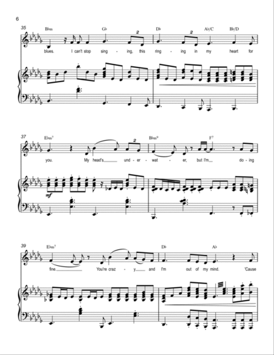 All Of Me Voice scores gallery preview page 6