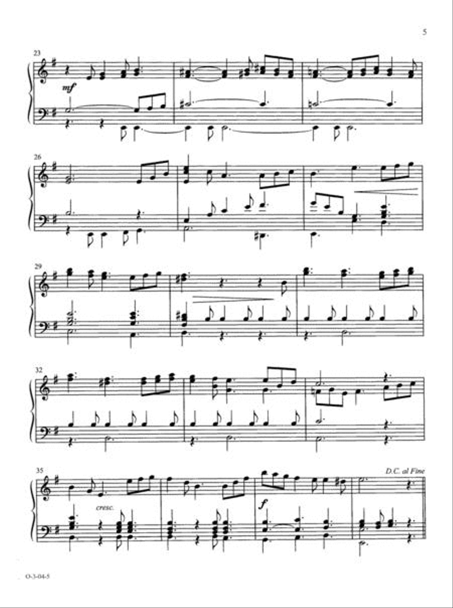 Easy Organ Library, Vol. 37 Organ Solo scores gallery preview page 3