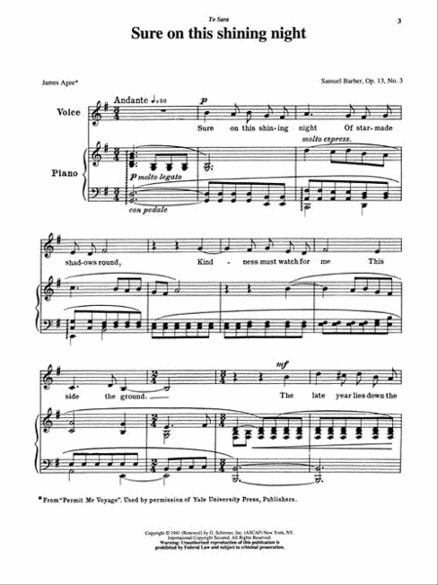 15 American Art Songs 15 American Art Songs Voice Solo scores gallery preview page 4