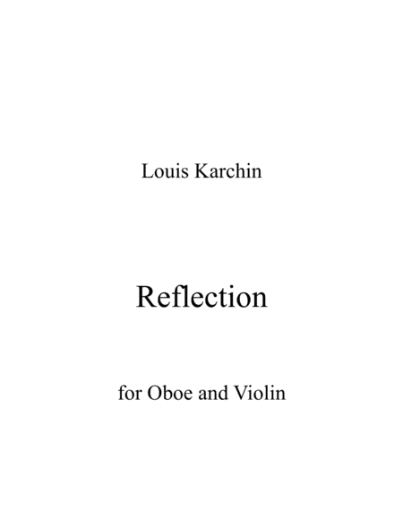 [Karchin] Reflection
