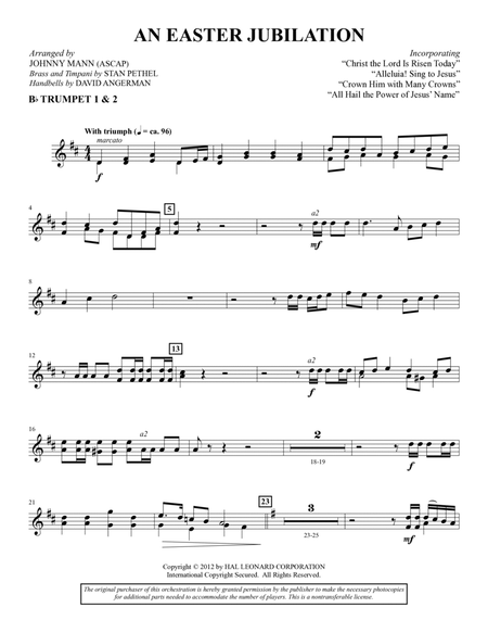 An Easter Jubilation - Bb Trumpet 1,2