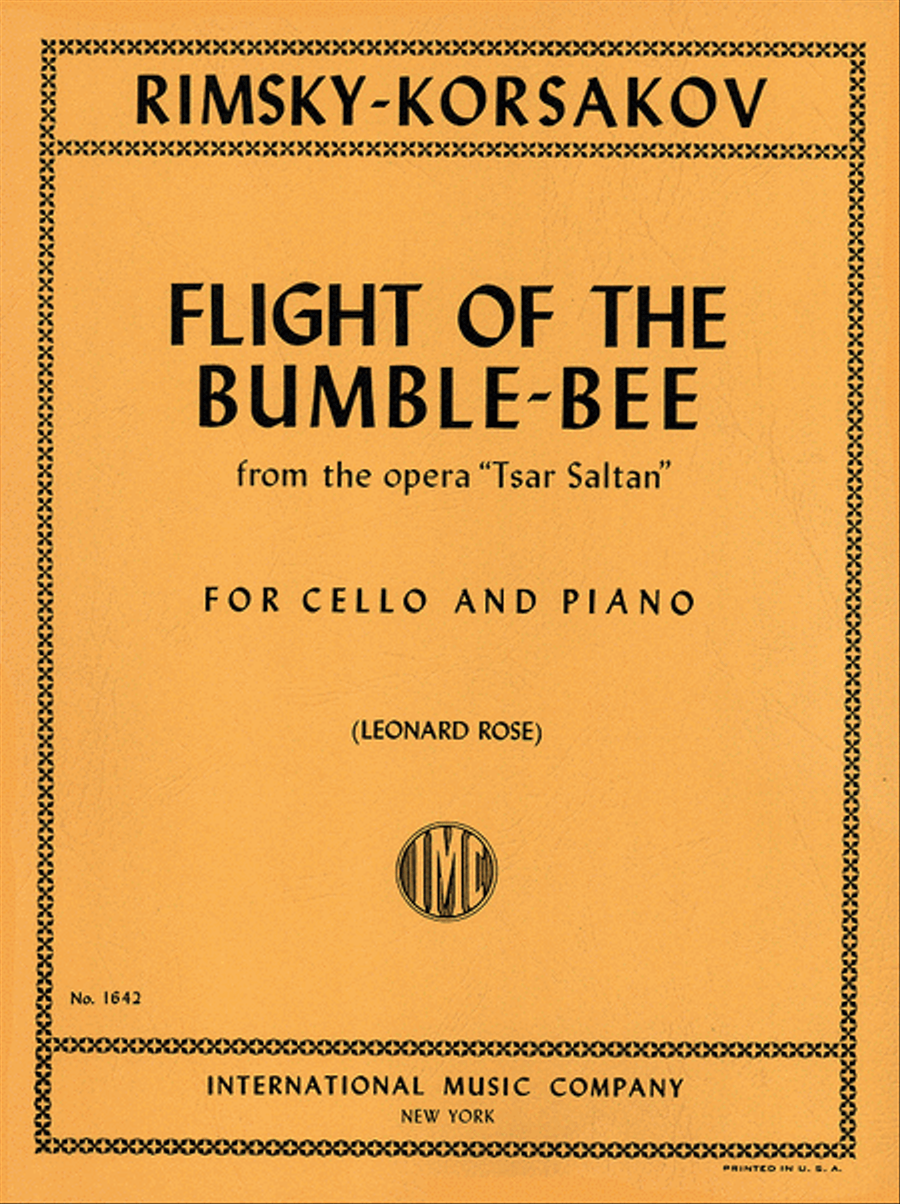 The Flight Of The Bumble Bee Piano Accompaniment scores gallery preview page 1