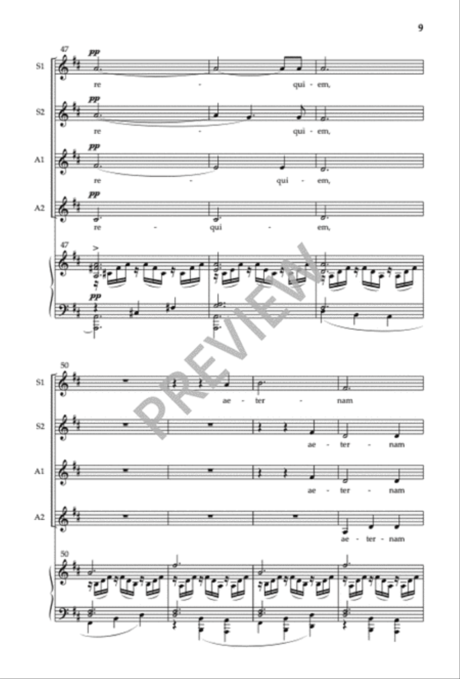 In paradisum SSAA scores gallery preview page 10