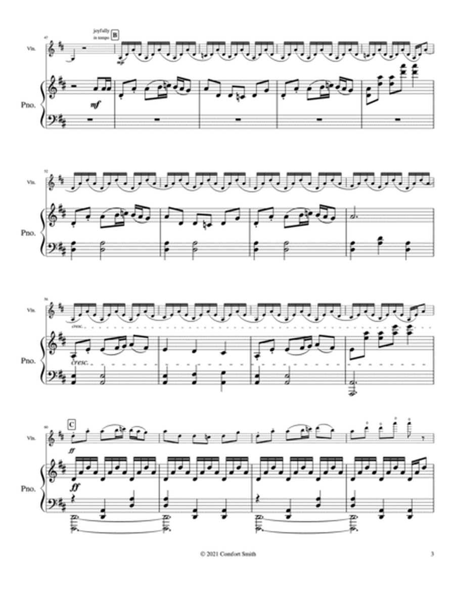Dorian Song - for Violin and Piano image number null