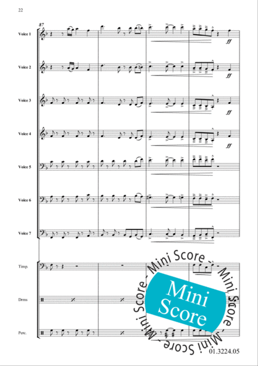 Stan and Stacy Fanfare Band scores gallery preview page 26