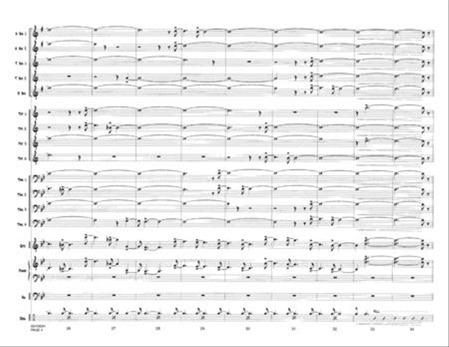 Take It All - Score Jazz Ensemble scores gallery preview page 4