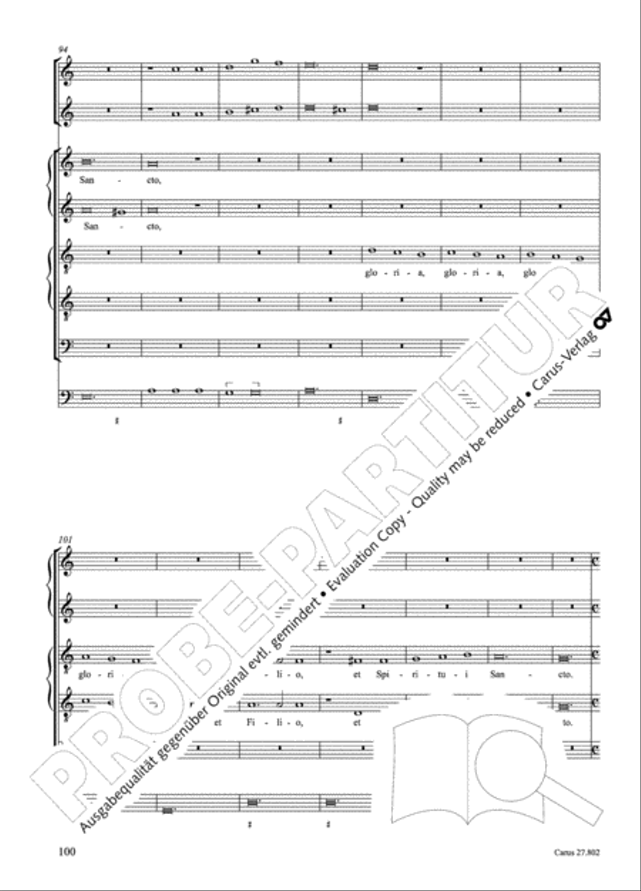 Salmi I (Selva morale e spirituale) Collection / Songbook scores gallery preview page 125