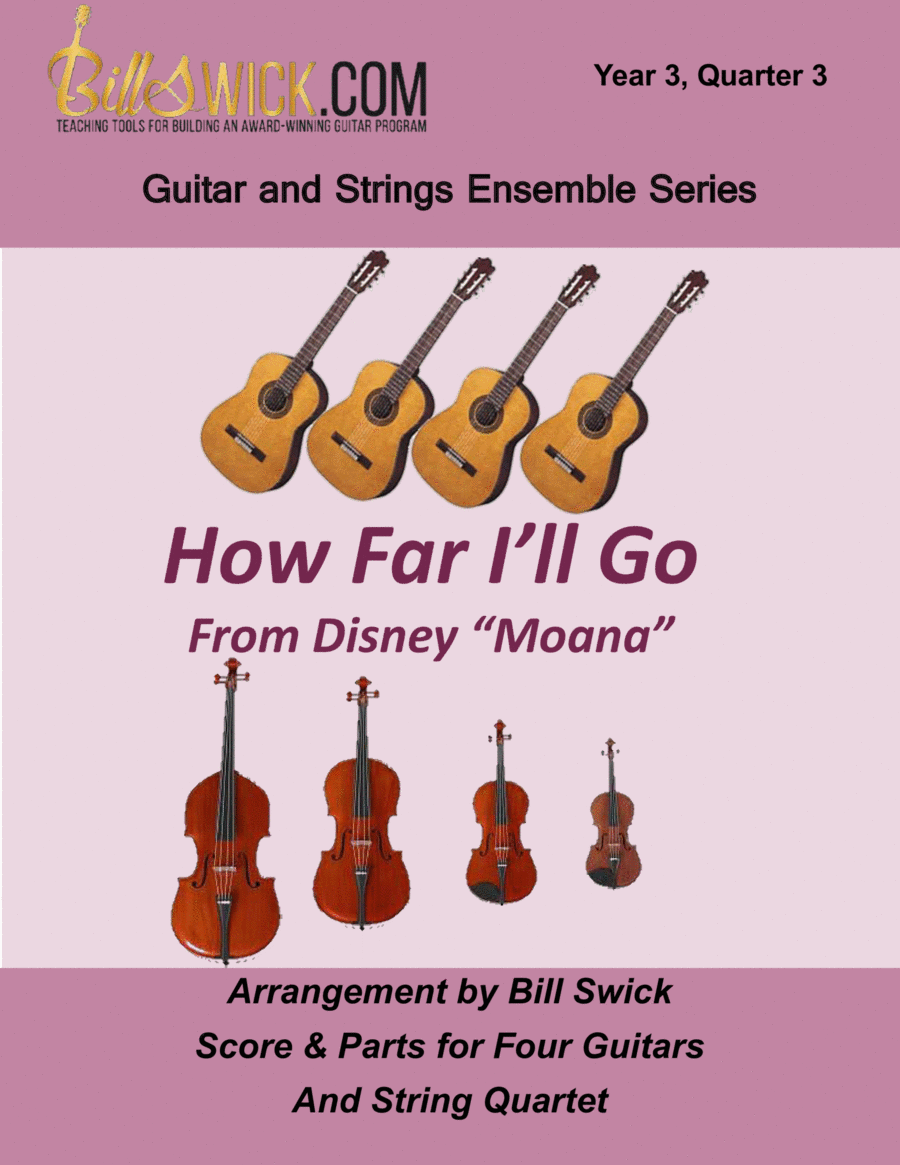 How Far I'll Go How Far I'll Go School and Community scores gallery preview page 1