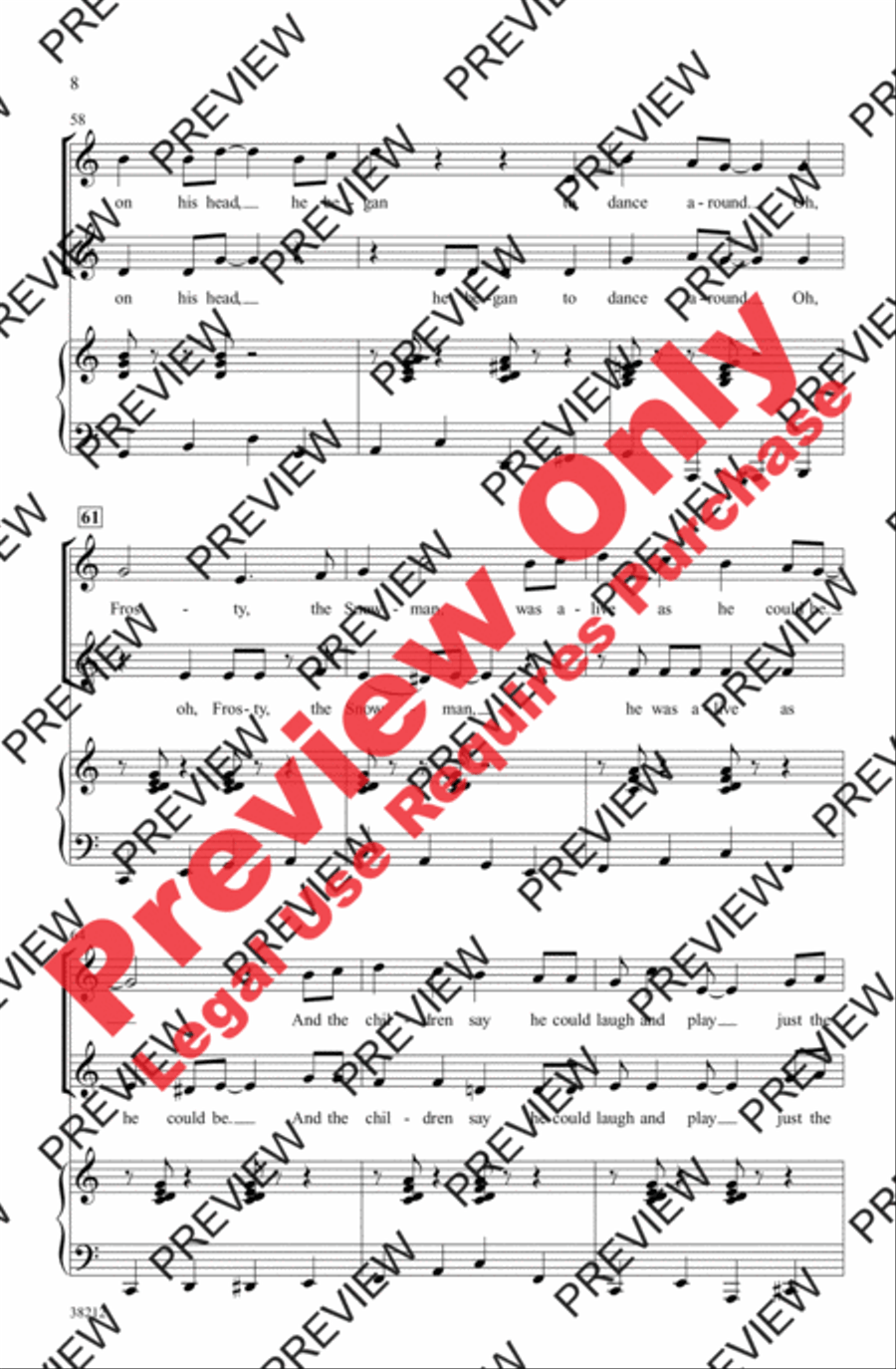 A Winter Blast! A Winter Blast! 2-Part scores gallery preview page 8
