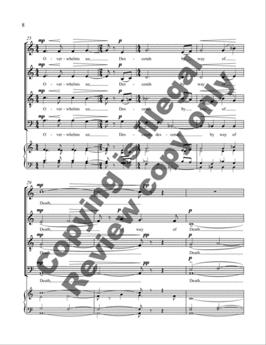 O Sun (from September Sun) Divisi scores gallery preview page 6