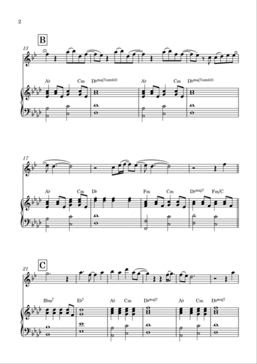 What Was I Made For? What Was I Made For? B-Flat Clarinet scores gallery preview page 2