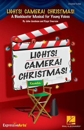 Book cover for Lights! Camera! Christmas!