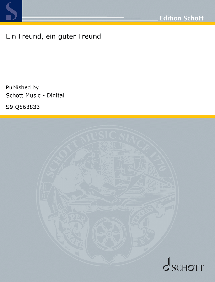 Ein Freund, ein guter Freund