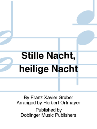 Book cover for Stille Nacht, heilige Nacht