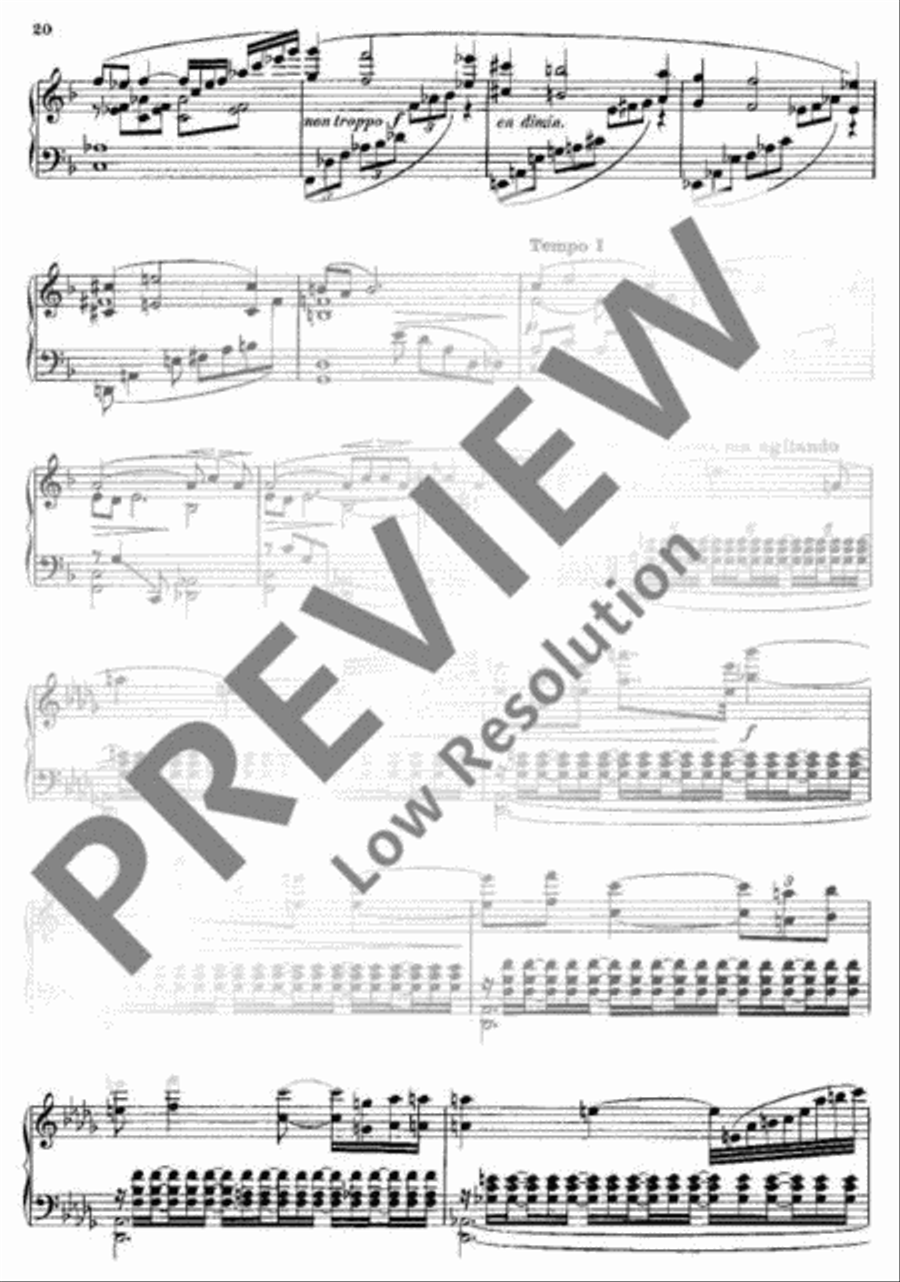 13 Préludes 13 Préludes Piano Solo scores gallery preview page 21