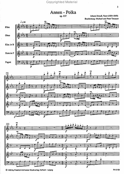 Annen-Polka, op. 137