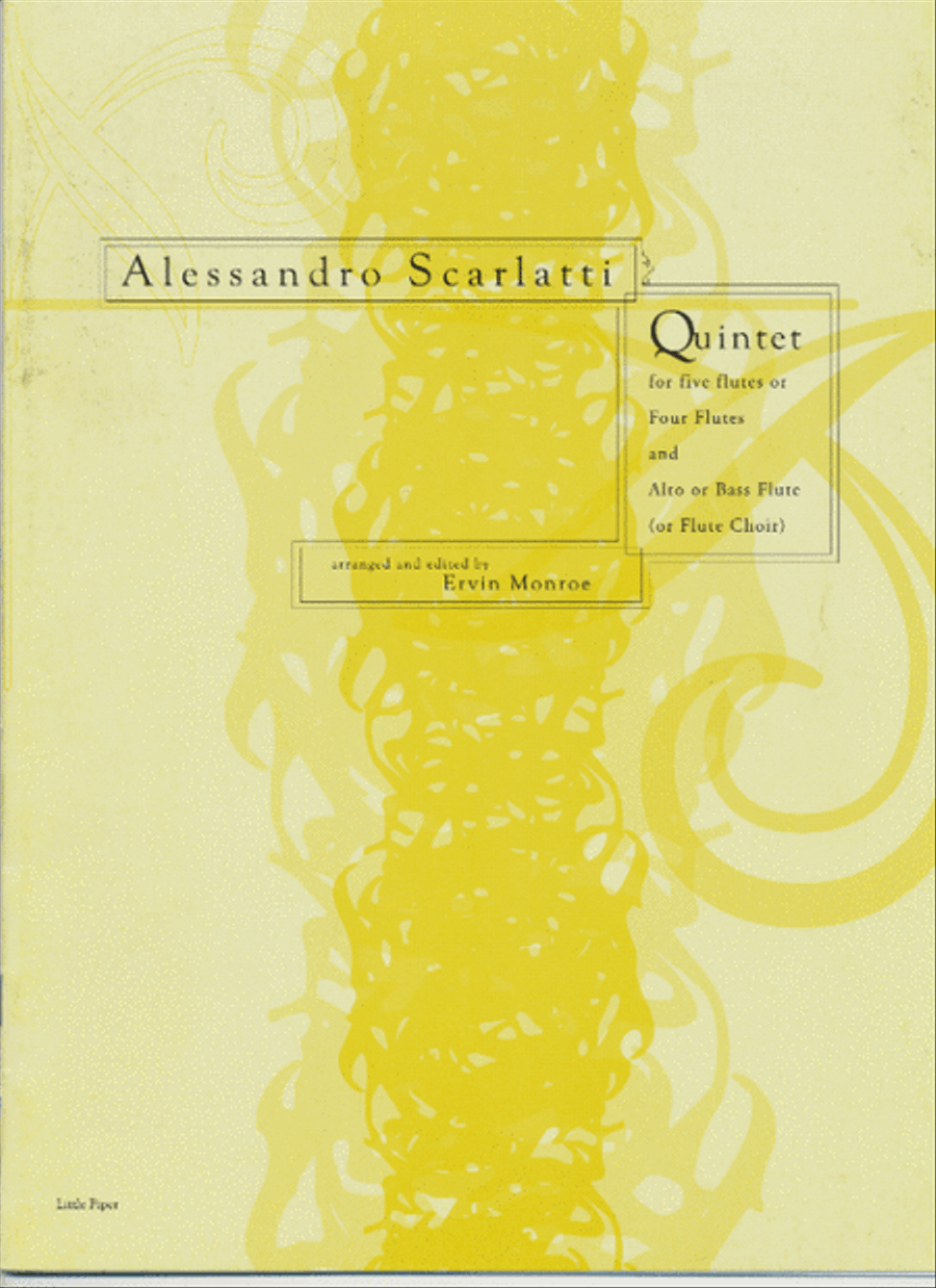 Quintet Flute Choir scores gallery preview page 1