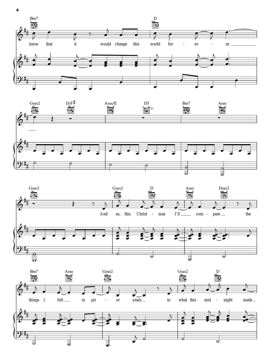 I Celebrate The Day Acoustic Guitar scores gallery preview page 4