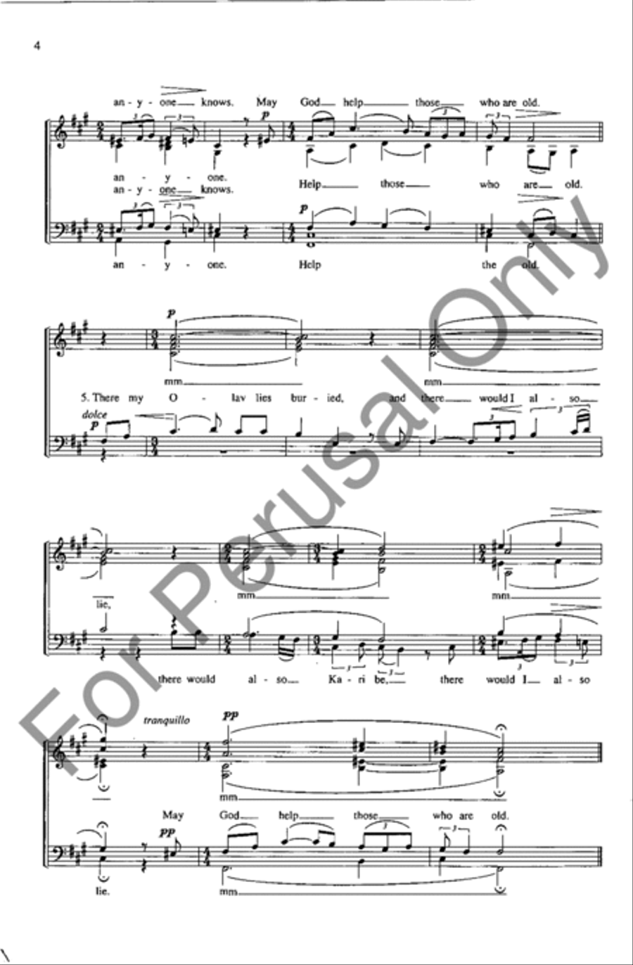 Nesland's Church Nesland's Church 4-Part scores gallery preview page 4
