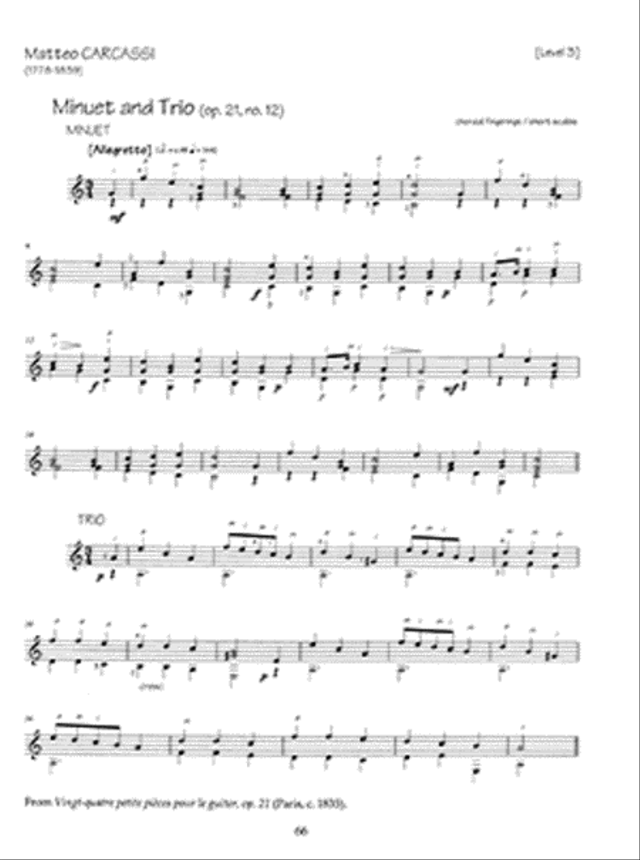 Graded Repertoire for Guitar, Book One Graded Repertoire for Guitar, Book One Classical Guitar scores gallery preview page 3