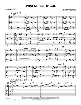 Jazz Combo Pak #48 (Thelonious Monk) (arr. Mark Taylor) - C Instruments