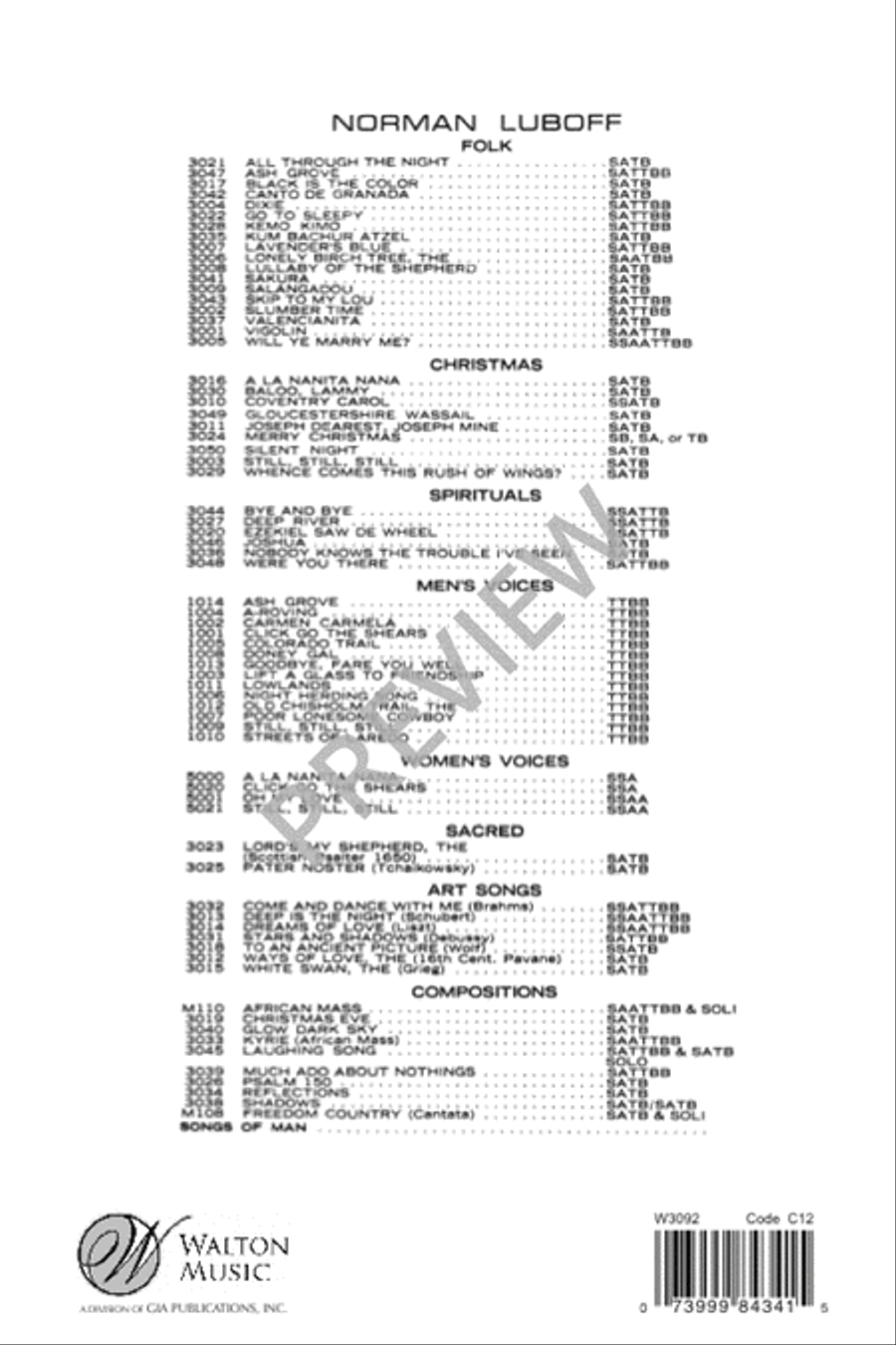 That's Enough Divisi scores gallery preview page 13