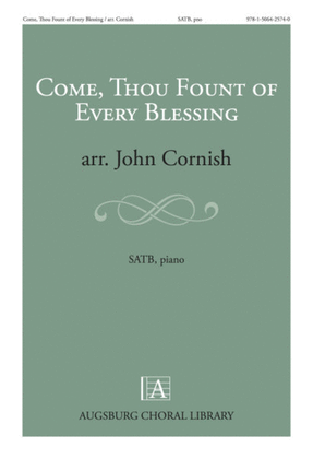 Book cover for Come Thou fount of Every Blessing