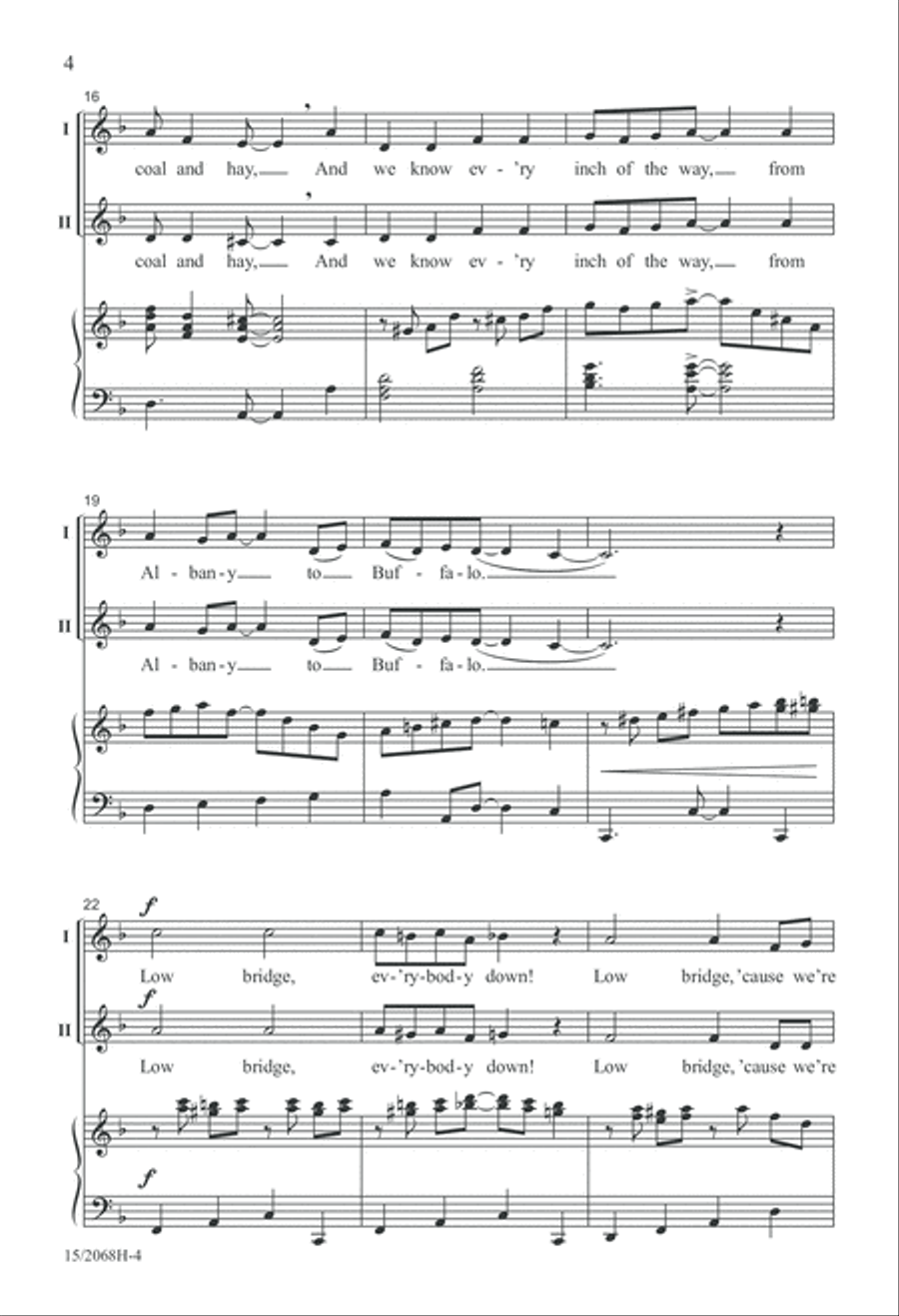 Erie Canal Erie Canal 2-Part scores gallery preview page 5