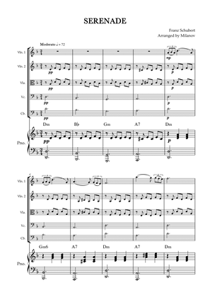 Serenade | Schubert | String Quintet | Piano | Chords