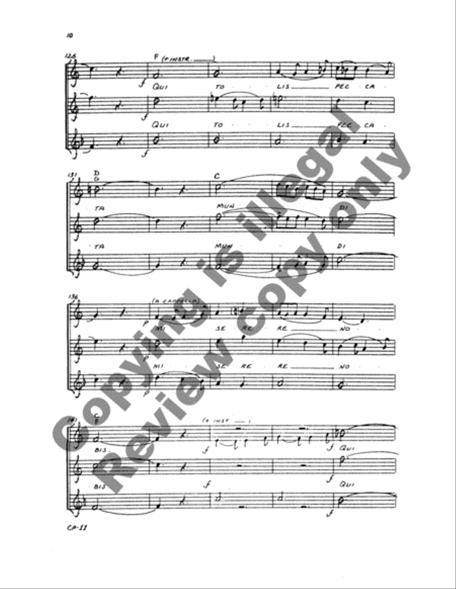 Mass of Tournai Mass of Tournai 3-Part scores gallery preview page 30