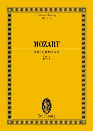 Book cover for Don Giovanni, K. 527