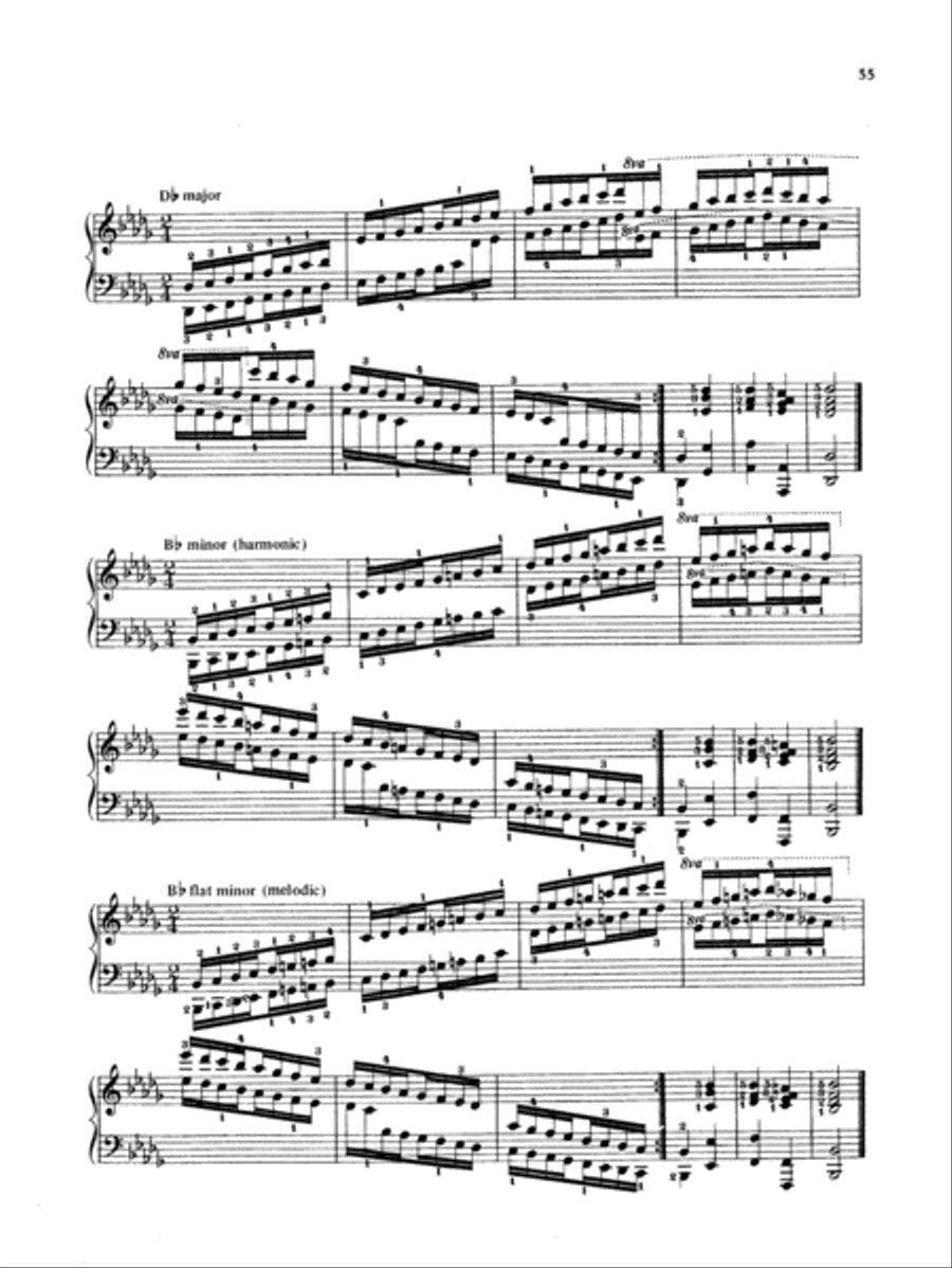 Hanon: The Virtuoso Pianist (Complete) Piano Solo scores gallery preview page 6