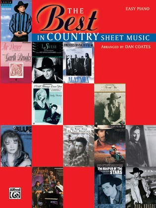 Book cover for The Best In Country Sheet Music - Easy Piano