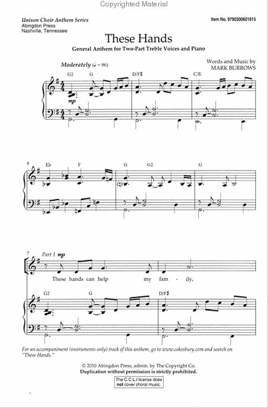 These Hands 2-Part scores gallery preview page 2
