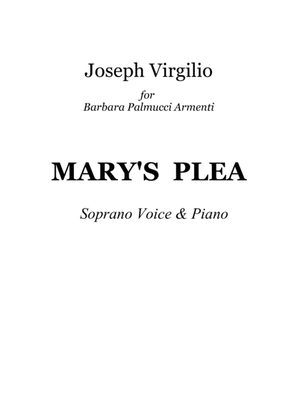 Mary's Plea - A Ballad for Soprano Voice with piano accompaniment