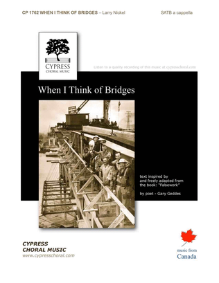 Book cover for When I Think of Bridges
