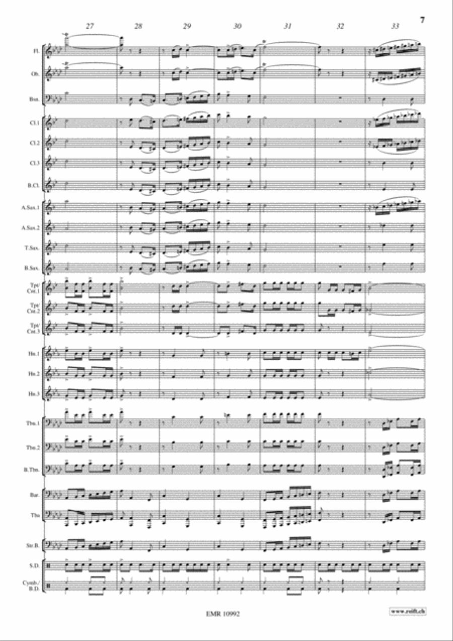 Brass Explosion Concert Band scores gallery preview page 8