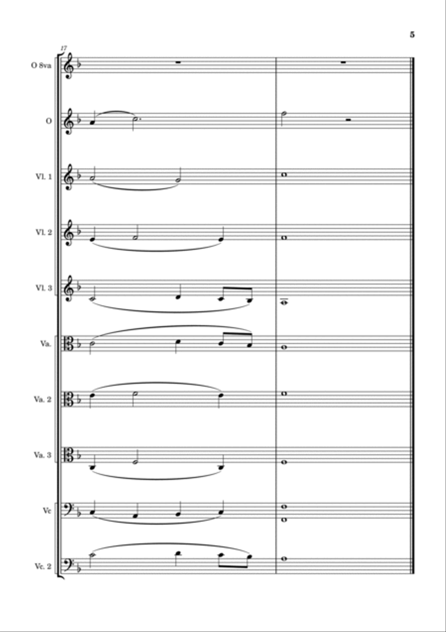 Als die Welt verloren Als die Welt verloren String Quartet scores gallery preview page 5