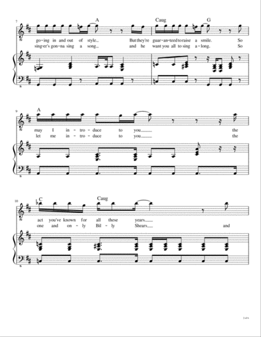 Sgt. Pepper's Lonely Hearts Club Band Voice scores gallery preview page 3