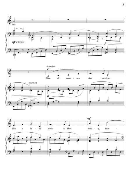 My life's delight, Op. 12 no. 2 (C major)