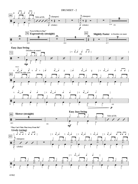 A Gershwin Tribute to Love: Drums