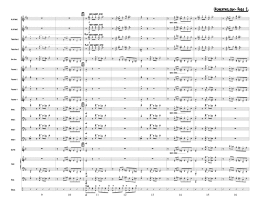 Funkathology Jazz Ensemble scores gallery preview page 3