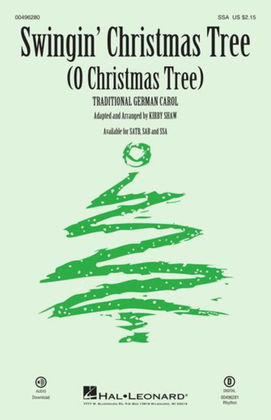 Book cover for Swingin' Christmas Tree (O Christmas Tree)