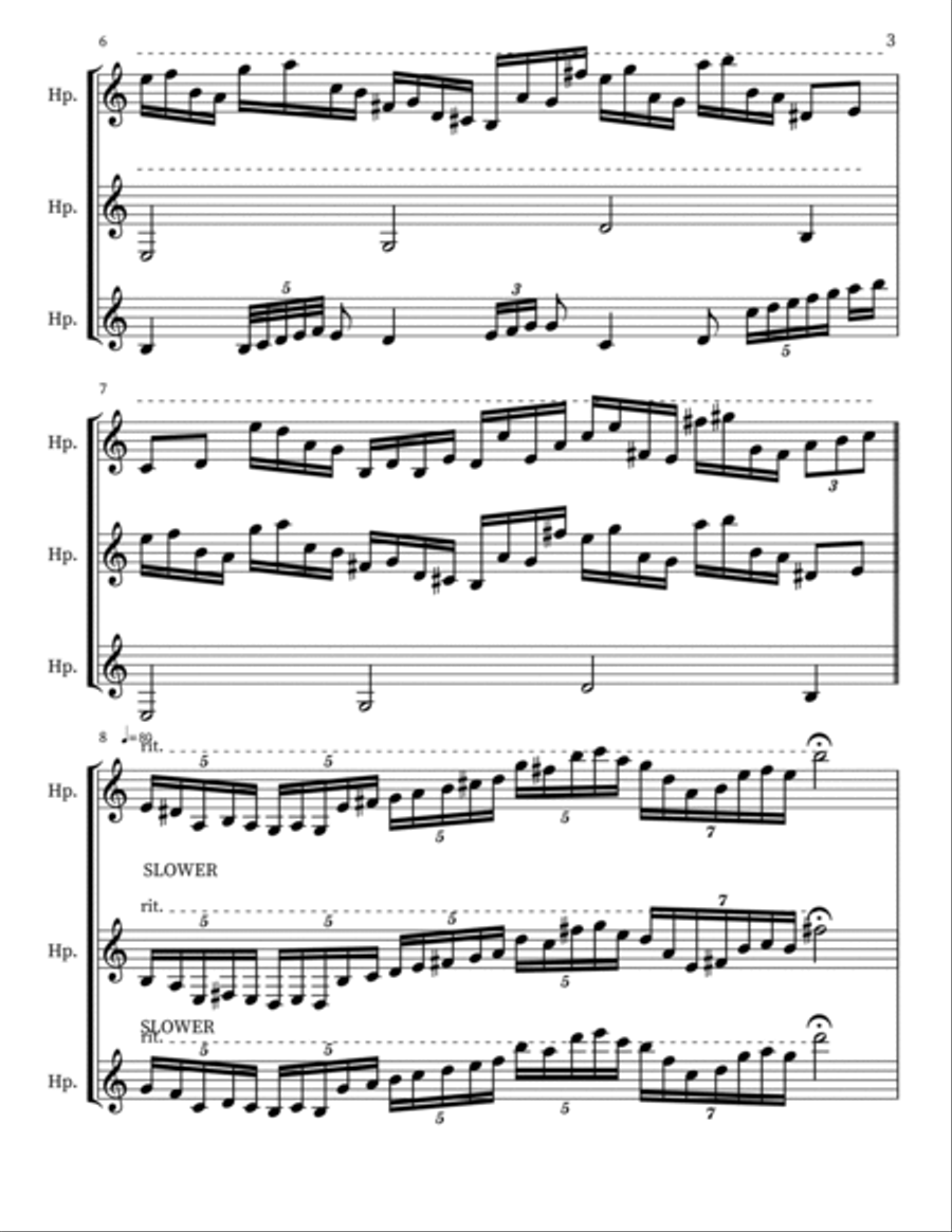 Z 209 for 3 Harps Harmonica scores gallery preview page 3